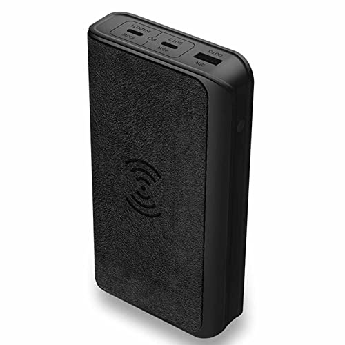 Power Bank Power Bank, pacco batteria, caricabatterie portatile USB C da 20000 mAh, banchi di batterie esterne a ricarica rapida da 3 A, alimentatore per telefono cellulare, nero, 20000 mAh