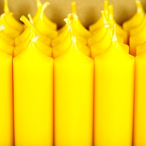 Durchgefärbte Stabkerzen 180 x Ø 22 mm, Tischkerzen aus Paraffinwachs, rußarm, geruchsneutral, Made in Germany