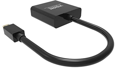 Vision TC-MDPVGA/BL adaptador de cable de vídeo Mini DisplayPort VGA (D-Sub) Negro - Adaptadores de cable de vídeo (Mini DisplayPort, VGA (D-Sub), Macho, Hembra, Derecho, Derecho)