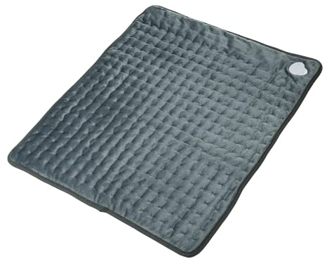 Electric Heating Pads,Heated Pad for Back Pain Muscle Pain Relieve,6 Heat Level Settings-Auto Shut Off,Machine Washable (Dark Grey, 24X20)