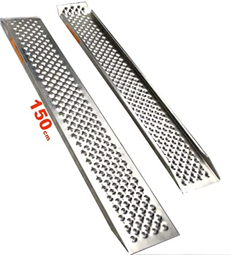 1 x Alu Verlade Rampe 06141 Auffahrrampe 200 kg Laderampe
