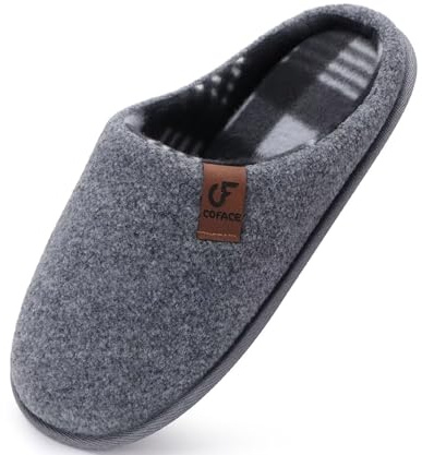COFACE Chaussons Homme Hiver Chaud en Mousse à Mémoire Pantoufles