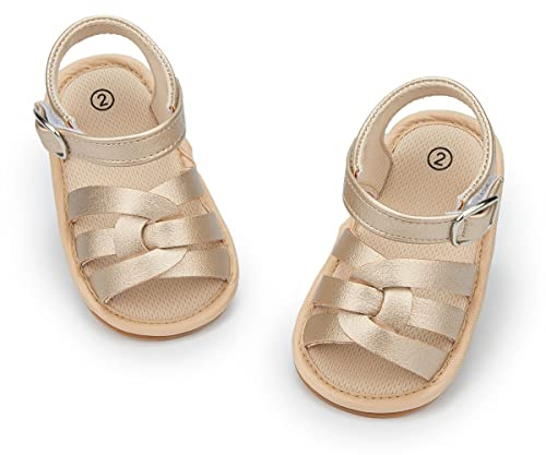 CENCIRILY Baby Girl Sandals Infant Summer Anti Slip First Walking Shoes