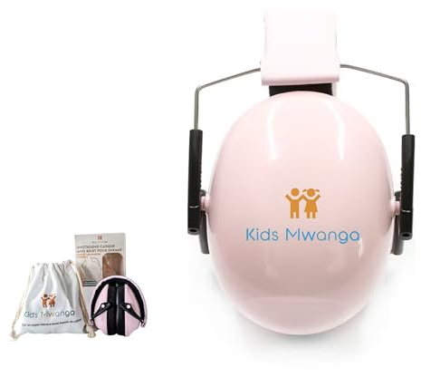 Kids Mwanga Casque Anti Bruit Enfant 24 dB – Protection Auditive pour École, Avion, Voyage, Concert, Spectacle et Étude – Casque Anti Bruit Réglable, Léger, Confortable pour Enfants et Adolescents