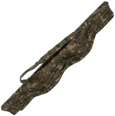 Fox Camolite 10ft 4 Rod Hardcase - Rutentasche, Rutenfutteral, Angeltasche, Zubehörtasche, Tragetsche für Karpfenruten
