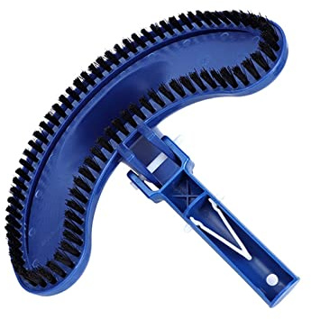 ZGJIAJU Pool Hoover Vacuum Head Brush Cleaner Pool Suction Head Brush Cleaner Half Moon Flexible Swimming Pool Cleaning Tool Parts