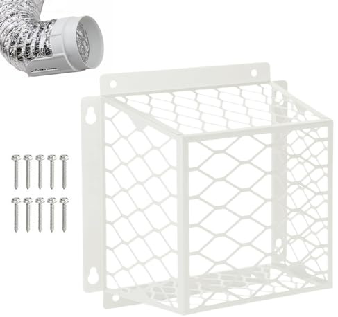 Grille d'aération d'extérieur – Protection contre les oiseaux – Grille d'aération galvanisée robuste | Parfait pour les de maisons résidentielles commerciales et extérieures, durable et résistant