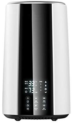 RXBFD Purificadores de Aire Purificador de Aire, Filtro HEPA, Difusor de Aroma silencioso, Sistema de filtración del humidificador, para el hogar Olor Alergias a Humo y Mascotas Cabello, Luz de Noche