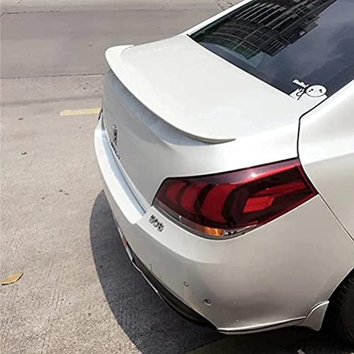 WAZJ Voiture Becquets ArrièRe pour Peugeot 508 2011-2016,Voiture Abs Coffre Aileron,SupéRieure Aile Spoiler,FenêTre Coffre LèVre Aile,Voiture Style Modification Accessoires