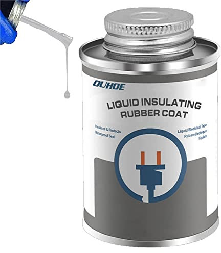 A/R Flüssigisolierendes Isolierband,UV-beständig, trocken, wasserdicht, schnelle Isolierung, elektronische Befestigung, Dichtungsgummi - Feuerfester und wasserfester, flüssiger, hitzebeständiger