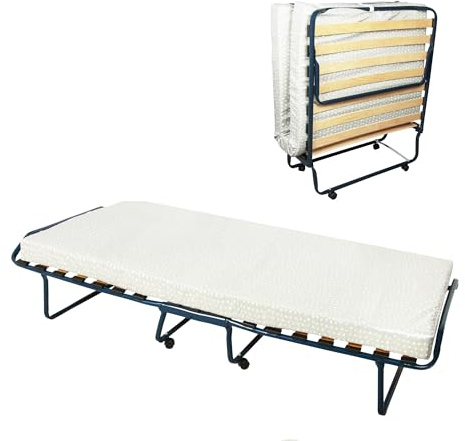 Troonz® Klappbett Deluxe | 90 x 200 cm | Gästebett | Klappbett Einzelbett
