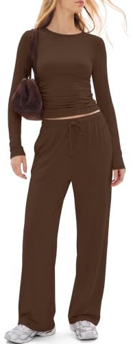 Darong 2-teiliges Lounge-Set für Damen, abgestimmtes Outfit, Reise-Outfit für Herbst 2026