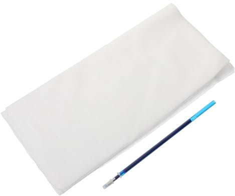 NUOBESTY 1 Set Stickstabilisator Wasserlösliches Transferpapier für T-shirt Canvas Schuhe Stickerei