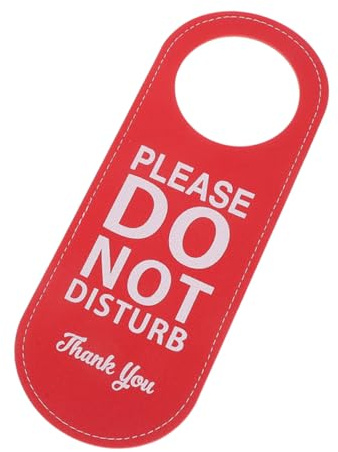 JECOMPRIS Türschild Willkommen aus Grünem Pu-leder mit Doppelseitiges Elegantes Aufschrift nicht Stören für Hotel und Besprechungsräume
