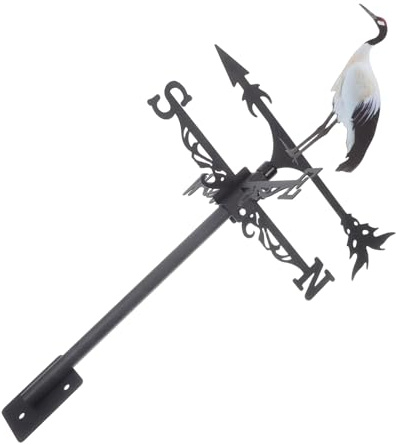 Toddmomy Girouette Oiseau pour Toit Indicateur De Direction Vent Extérieur Décoration De Jardin Toit