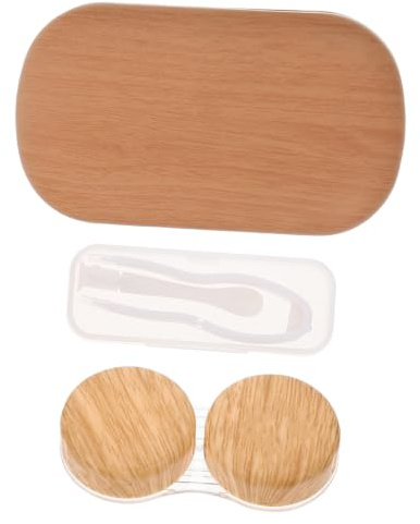SOPOTUTU Estuche para Lentes De Contacto Contenedor De Viaje Organizador De Lentes Adecuado para Camping y Actividades Al Aire