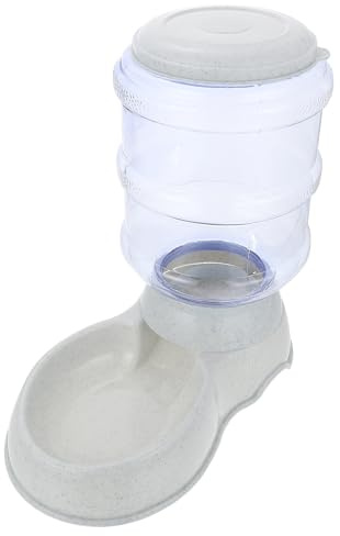 WEKAMOS Comedero para Mascotas Automático 3.8L Dispensador de Alimentos para Perros y Gatos, Adecuado para Uso en Interiores y Control de Porciones