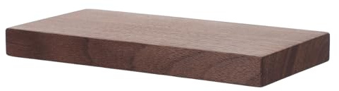 Housoutil Planche en Bois de Noyer Noir Marron Non Finie Facile à Façonner pour Travaux sur Mesure et Revêtement de Sol Élégant et Contemporain