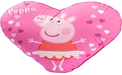 Peppa Wutz Kissen Herzen, ca. 40 cm