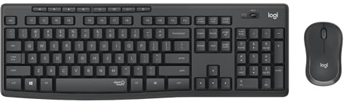 LOGITECH - INPUT DEVICES MK295 SILENTE INALÁMBRICO Combo Grafito - HRV-SLV - INTNL