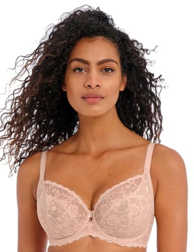Freya Offbeat Underwire Plunge Bra Reggiseno con Scollatura a V, Beige Naturale, 38FF Donna