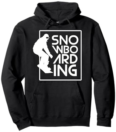 Snowboarding Snowboard Gift Love Snowboarding Felpa con Cappuccio