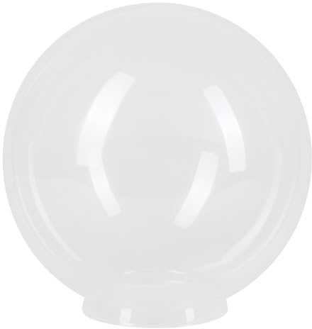 Kugelglas Lampenglas Klar Ø 300mm Ersatzglas Leuchtenglas Transparent Glas Kugel Kragenrand