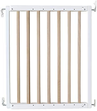 VERTBAUDET Kindersicherheitsgitter aus Naturholz / Weiß