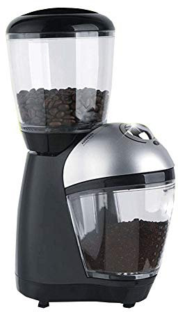 FLBT Máquina de café - Molinillo de café Profesional de Estilo Molinillo eléctrico doméstico Tipo de Disco Molinillo de café Needed