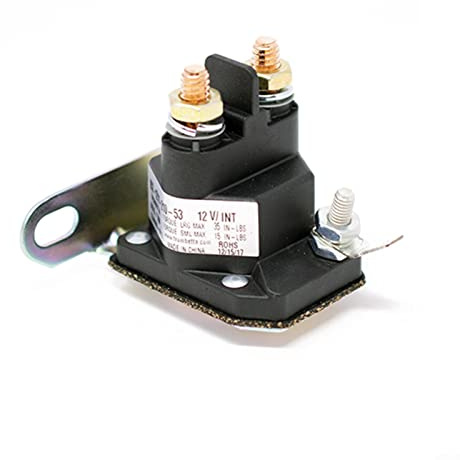 Ersetzt Solenoid Starterrelais Universale Rasentraktor Magnetschalter Starter für Hustler starter solenoid (030817)