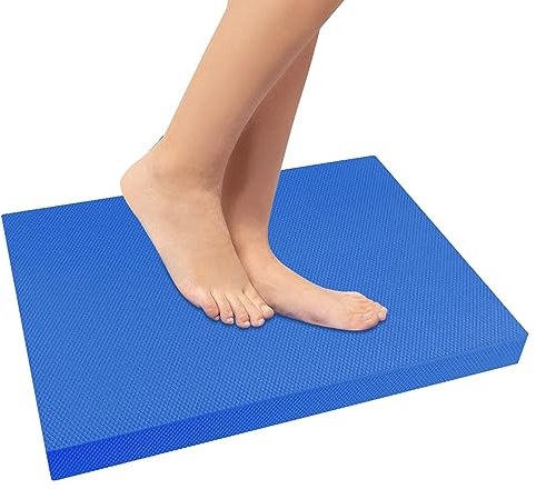 Balance-Kissen, Balance-Board, Yoga-Knieschoner, Schaumstoff-Balance-Pad, 4,9 cm dick, wasserdichtes TPE-Balance-Kissen, rutschfestes Balance-Kissen für Fitnessstudio, Zuhause, Arbeit, Workout