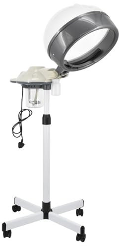 Casco Profesional para Secador De Pelo, Casco De Secado para Salón De Peluquería, Soporte para Secador De Pelo con Soporte, Secadora De Pelo De Altura Ajustable para Peluquero