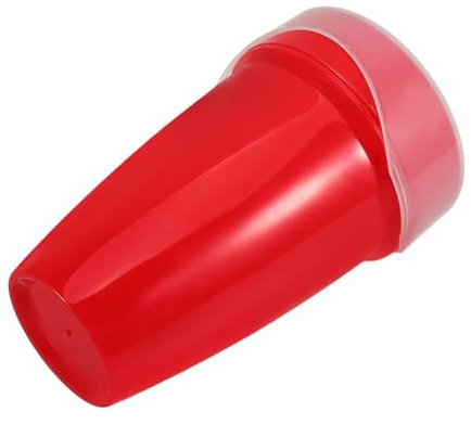 MOLUCKFU Powdered Sugar Duster and Handheld Flour Sifter with Fine Mesh, Red Baking Sieve for Coffee, Cocoa, Matcha Dusting, Small Kitchen Baking Tool