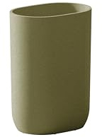 COSMIC ALIFE Vaso Portacepillos para Encimera de Baño con Diseño Minimalista y Funcional. Soporte para Cepillos de Dientes de Color Pale Green