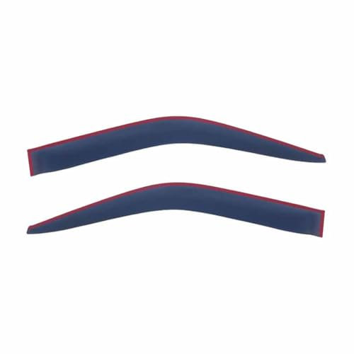 JFENGNB 4 Stück Auto Windabweiser für VW Multivan T5 T6 2003-2021, Seitenfenster Autofenster Regenschutz Regenabweiser Vorne Hinten Rauchabweiser Zubehör