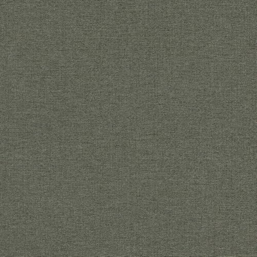 Erismann Linen Serenity Vinyl-Strukturtapete Waldgrün 10510-36 – Merkmal-Wandtapete für Wohnzimmer, Küche, Schlafzimmer, Flur, Lounge