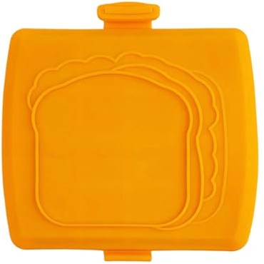 Microwave Sandwich Maker, Toaster, 16x16.5x3cm Grill Cheese Toaster Press With Heat-Resistant Silicone For Breakfast Snacks Party Travel Home Apartment Dorm