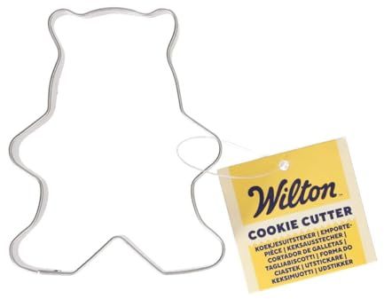Wilton 02-0-0611 - Cortador de galletas, acero inoxidable, oso