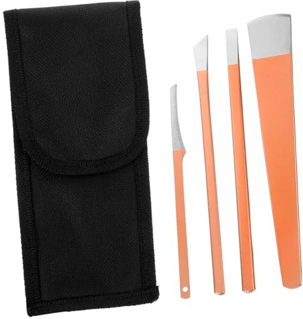 AUTSUPPL Pedicure Professionale in Acciaio Resistente Kit Rosa per Cura Piedi e Unghie Incarnite Adatto Uso Salone e Casa