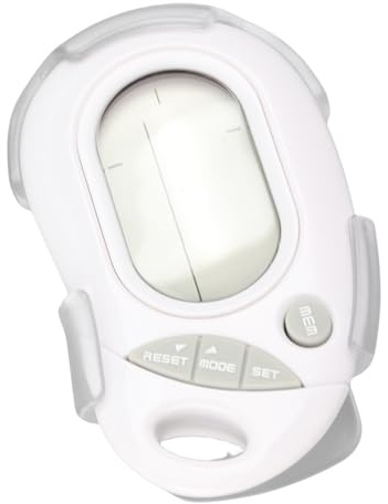 KIMISS Podomètre 3D Précis pour la Marche – Appareil à Capteur électronique pour Hommes, Femmes, Enfants, Adultes, Fitness de Poche Léger