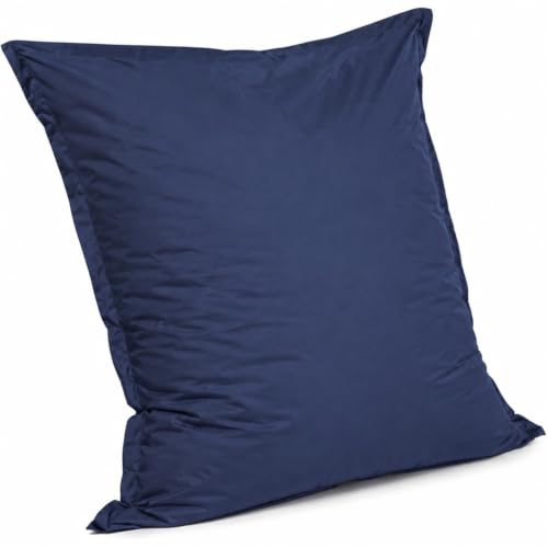 bananair Pouf Extérieur Imperméable XXL, 120 x 160 cm, Bleu