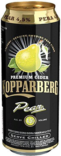 Kopparberg Sidra Pear - 12 Paquetes de 500 ml - Total: 6000 ml