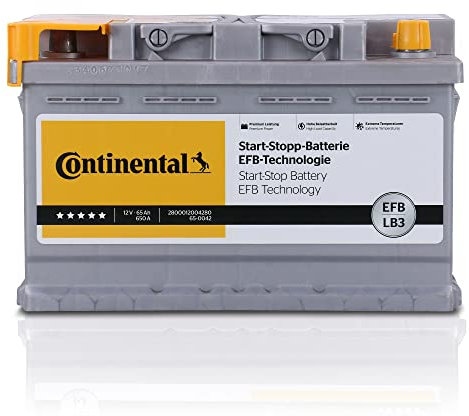 Continental Batteria 65, Ah 650, A/EN 2800012004280 L 278mm B 175mm H 175mm