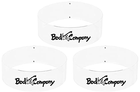 Bad Company Stapler für Gymnastikbälle ab 45 cm I transparente Stapelhilfe für Fitnessbälle einzeln oder als Set
