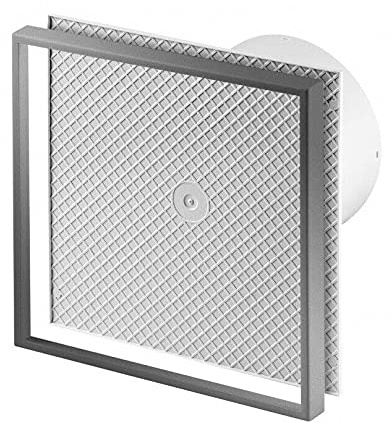 Prostko LTD Ventilador extractor de azulejos de baño de 100 mm con temporizador y ventilador de cocina