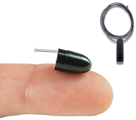 PingaOculto Oreillette Espion Bluetooth Ecouteur Mini Invisible Examen VIP Pro Caché Telephone Microphone - Casque sans Fil Ecoute (Oreillette Espion VIP Pro UltraMini Bluetooth Microphone Intégré)