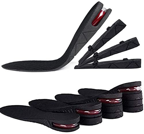 Höhe Erhöhen Einlegesohle Kissen Höhe Heben Verstellbaren Cut Schuh Ferse Einfügen Größer Frauen Männer Unisex Qualität fuß Pads （3-9cm ）