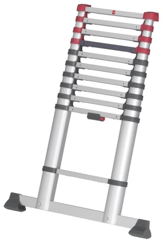 HAILO teleskopstege aluminium 11 steg H.3.2 m