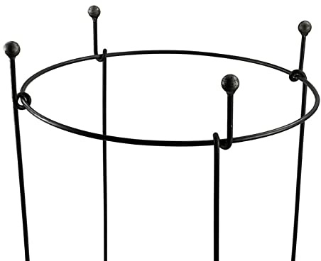 Hirsch Terracotta Staudenhalter OttO Kugel Höhe 120 cm Ø 60 cm flexibel, stabil, erweiterbar, Form Rund, Metall Vollmaterial