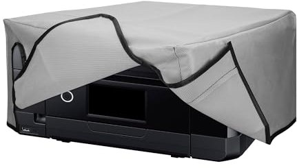 kwmobile Cover kompatibel mit Epson Expression Premium XP-7100 - Tasche Hülle Drucker - Staubschutzhülle Schutzhaube Schutzhülle - Hellgrau